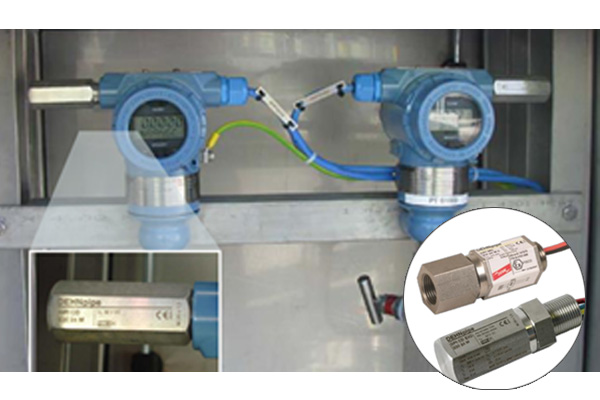 Protection of pressure transmitters